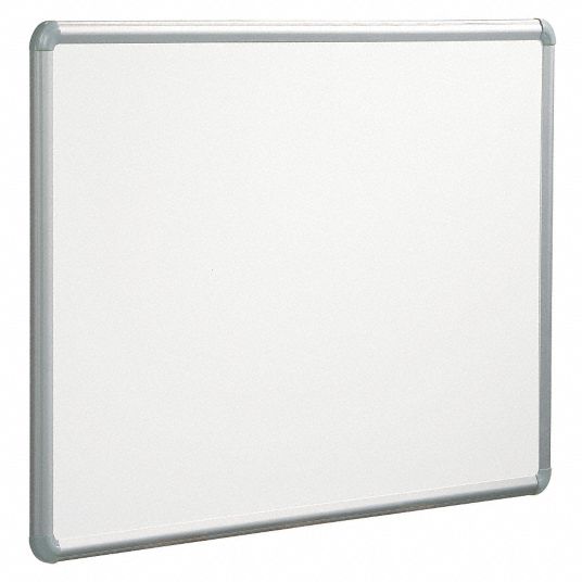 Wall Mounted, 48 in Dry Erase Ht, Dry Erase Board 15Y122219PD Grainger