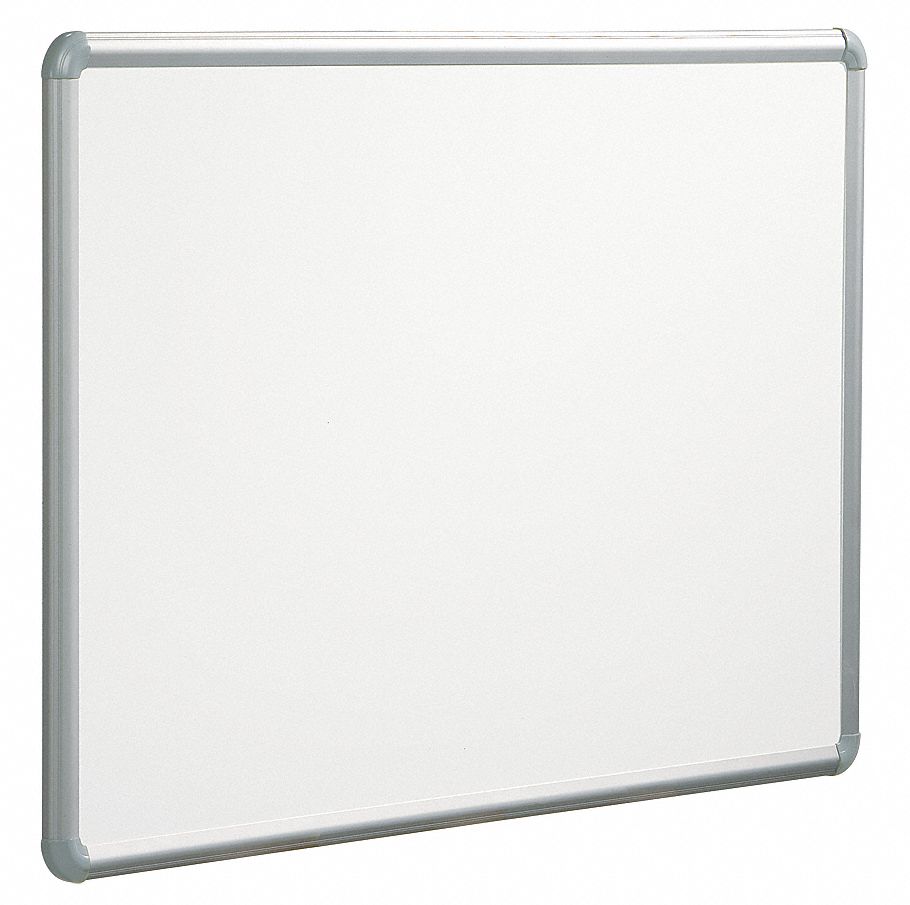 DRY ERASE BOARD,MAGNETIC,STEEL,48