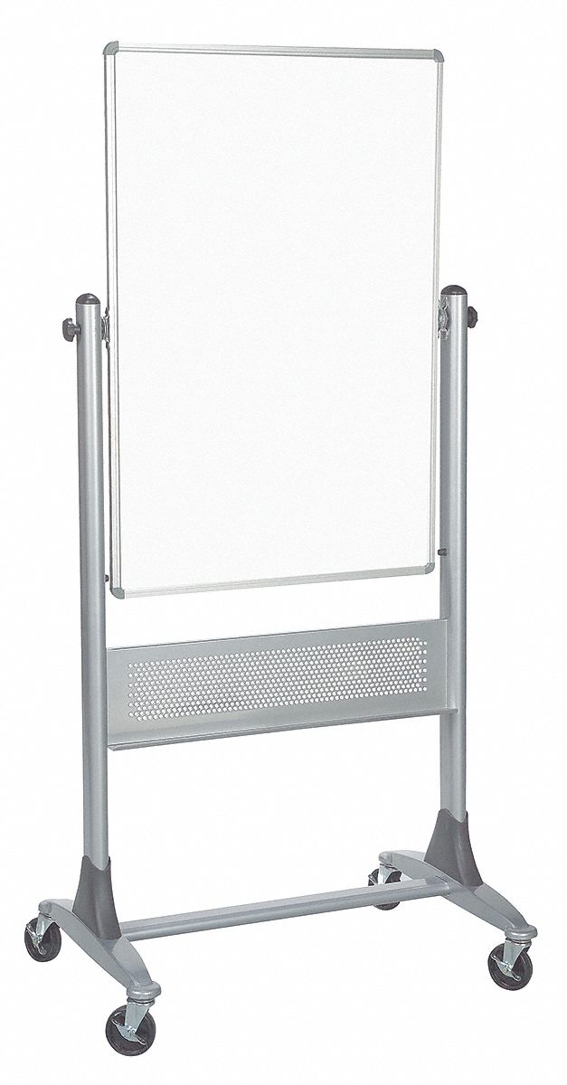 Mobile/Casters, 40 in Dry Erase Ht, Dry Erase Board 15Y241669RUHH