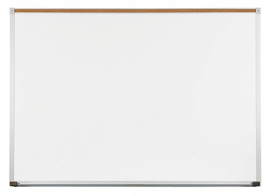 Wall Mounted, 36 in Dry Erase Ht, Dry Erase Board 15Y258E2H2AC