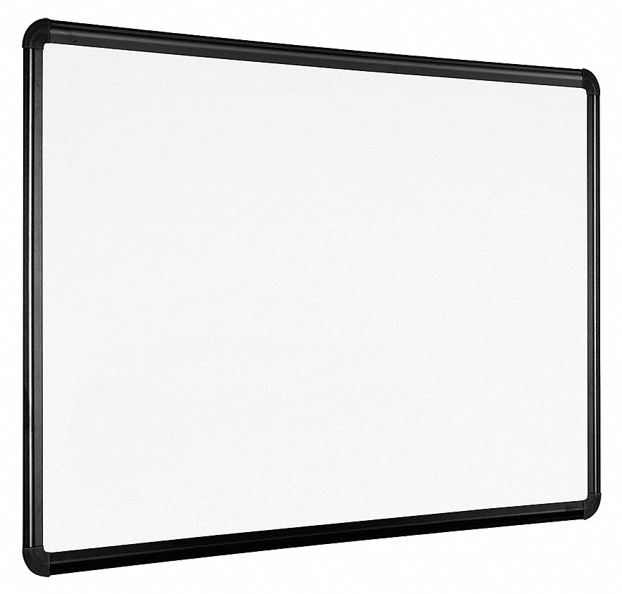 Wall Mounted, 24 in Dry Erase Ht, Dry Erase Board 15Y262E2H2PBT1
