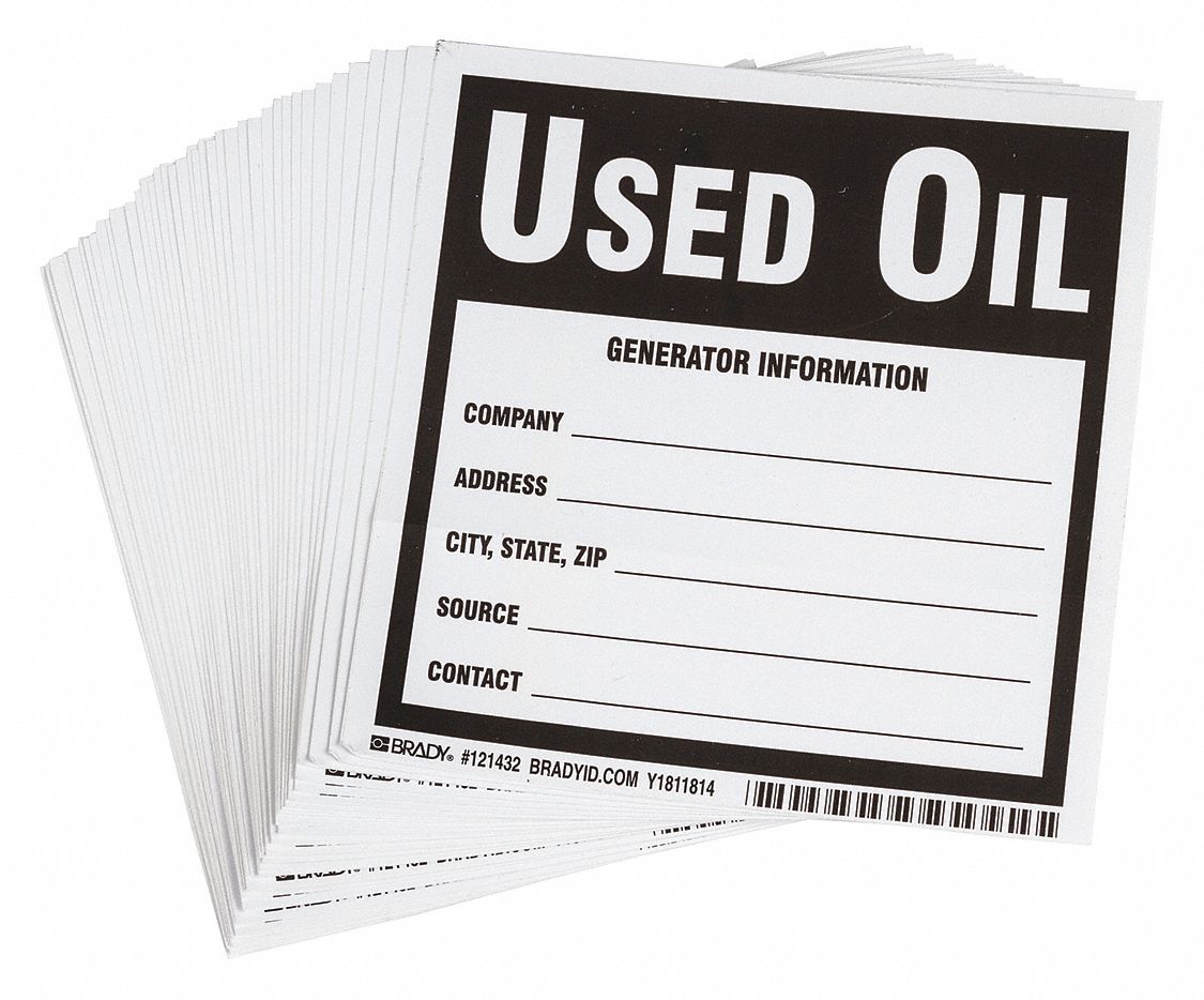 BRADY DOT Handling Label, Language English, Handling Label/Placard Type