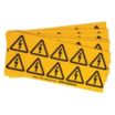 Triangle Electric Hazard Symbol Signs