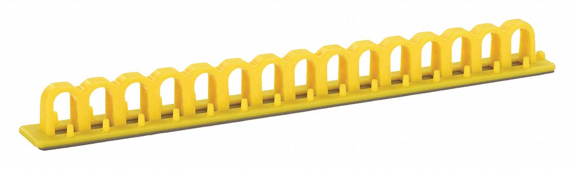 EZ PANEL LOCK RAILS, SELF-ADHESIVE, FOR 480/600V AC VOLT, 6 PK