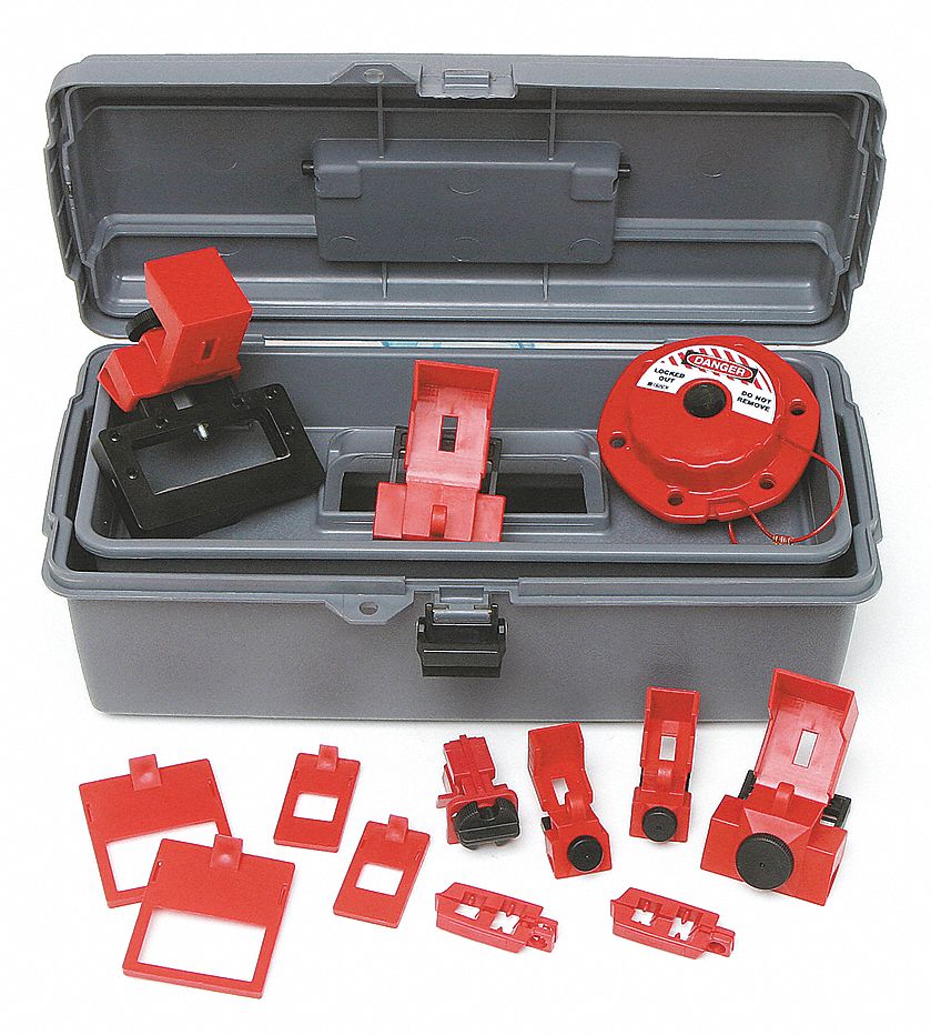 BRADY, Portable Lockout Kit 15Y54099305 Grainger