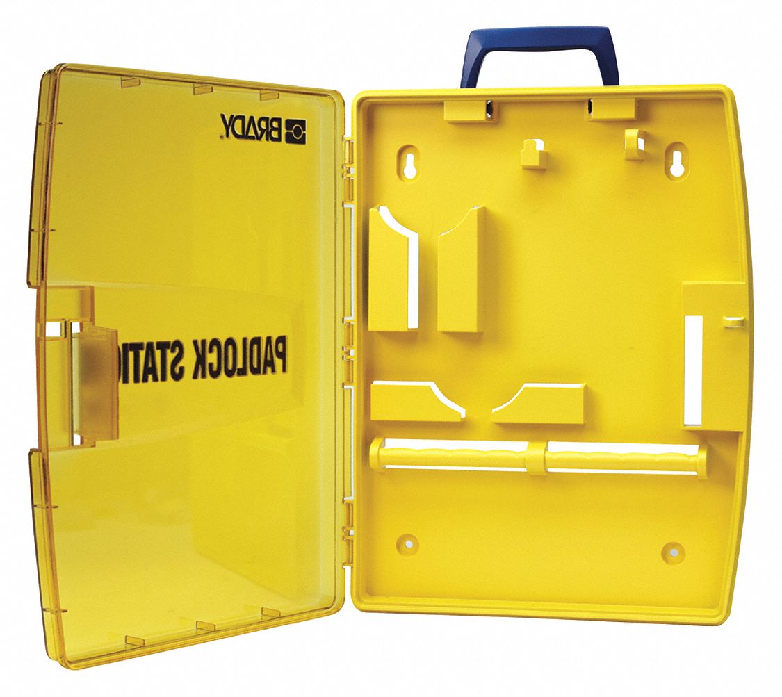 Lockout Station: Padlock Station, No Padlocks, Padlock Station Only Padlock Station