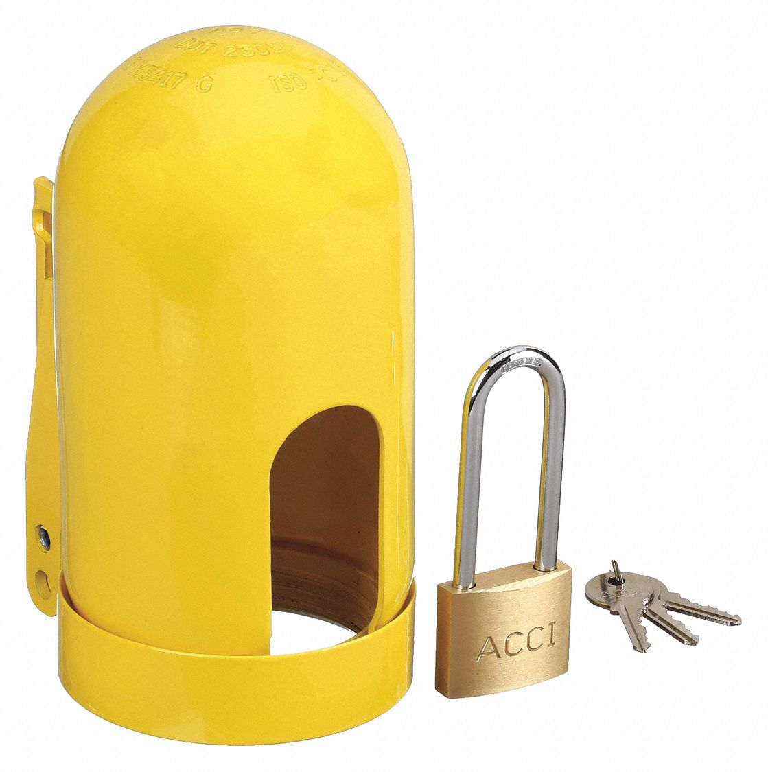 Locking Cylinder Cap, Fine Thread: For 3 7/8 in Neck Ring Dia, For Low Pressure Type, Fine