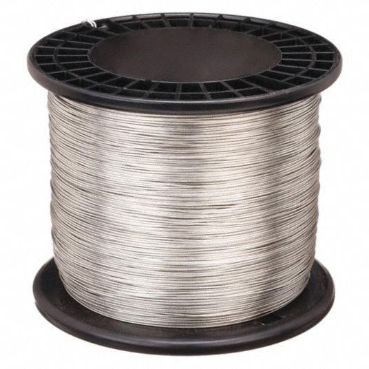 BRADY Safety Wire, 302/304 Stainless Steel, 1 EA - 15Y754|15424 - Grainger