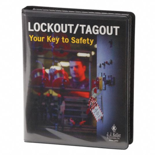 BRADY Lockout Tagout Training Kit Book/Booklet/CDROM/DVD/Poster