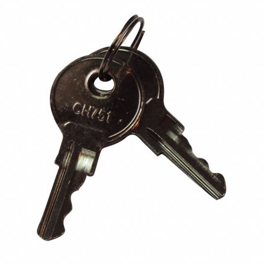 EAGLE Door Hardware, Keys, For Use With Eagle PK 2 15Y986C83N Grainger