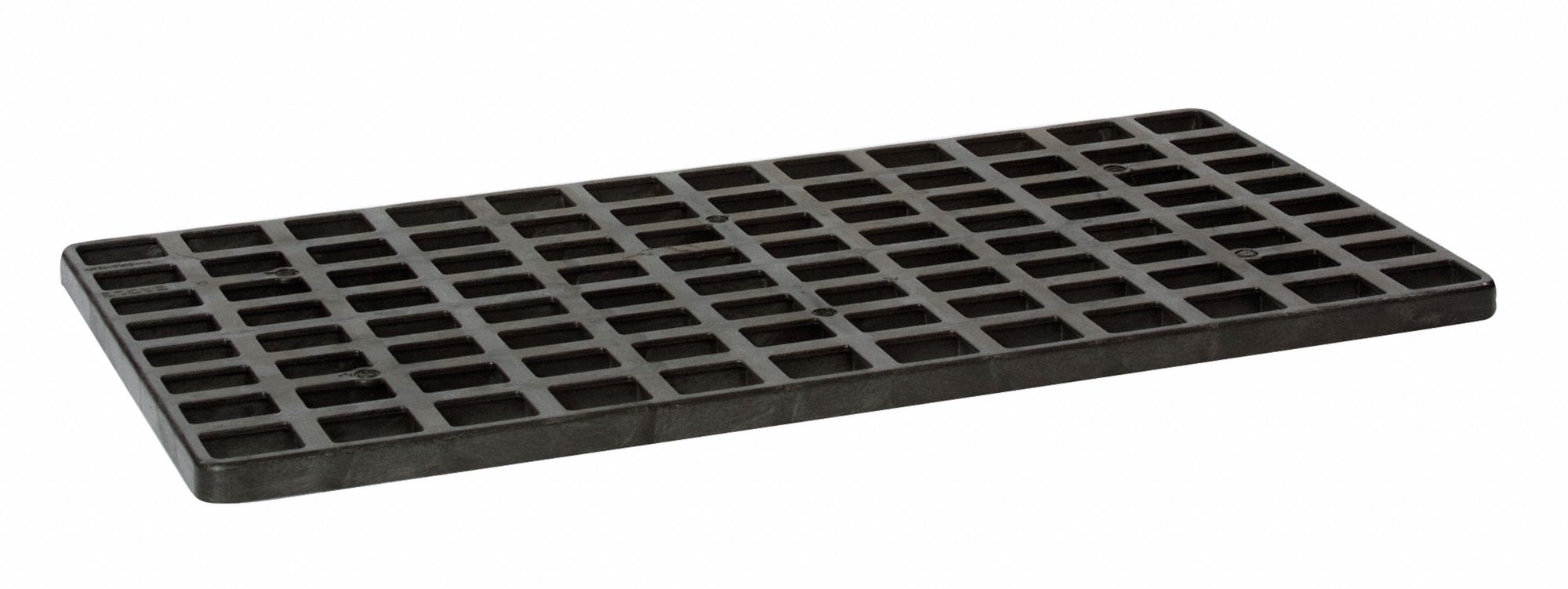 Grating 2x26x52 in HDPE Black