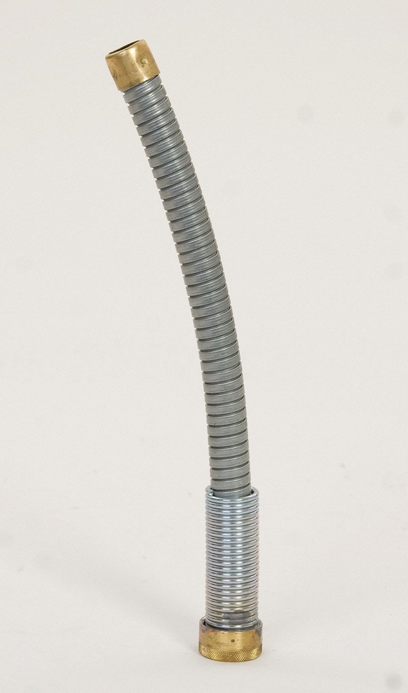 15Y991 - Flexible Spout Metal Silver 7/8 In. NPT
