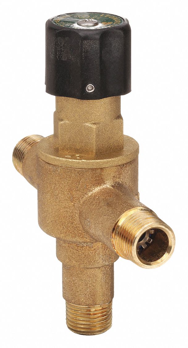 LEONARD VALVE, LF Point of Use, Bronze, Mixing Valve 15Z014270LF Grainger