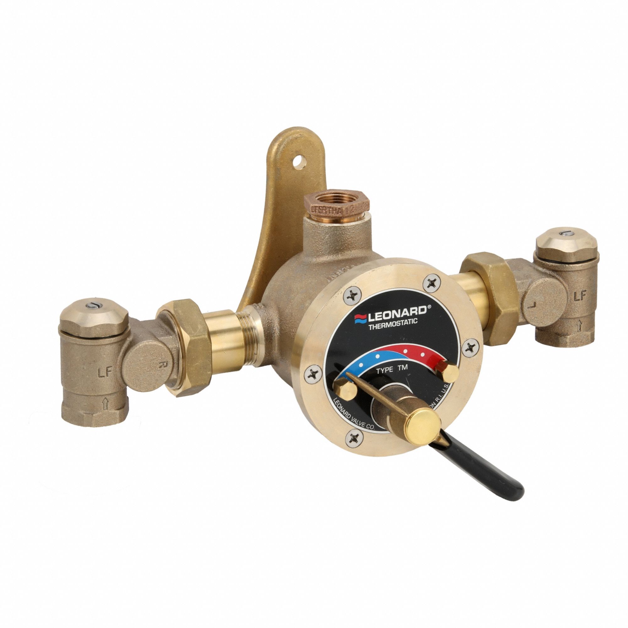 LEONARD VALVE, For Steam/Water Media, 3/4 in x 3/4 in Connection