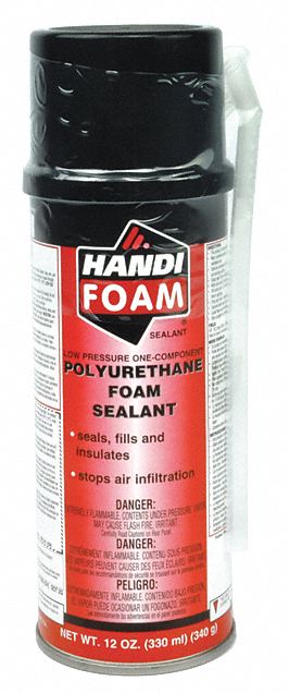 HANDI-FOAM, Gun Grade, Cream, Insulating Spray Foam Sealant