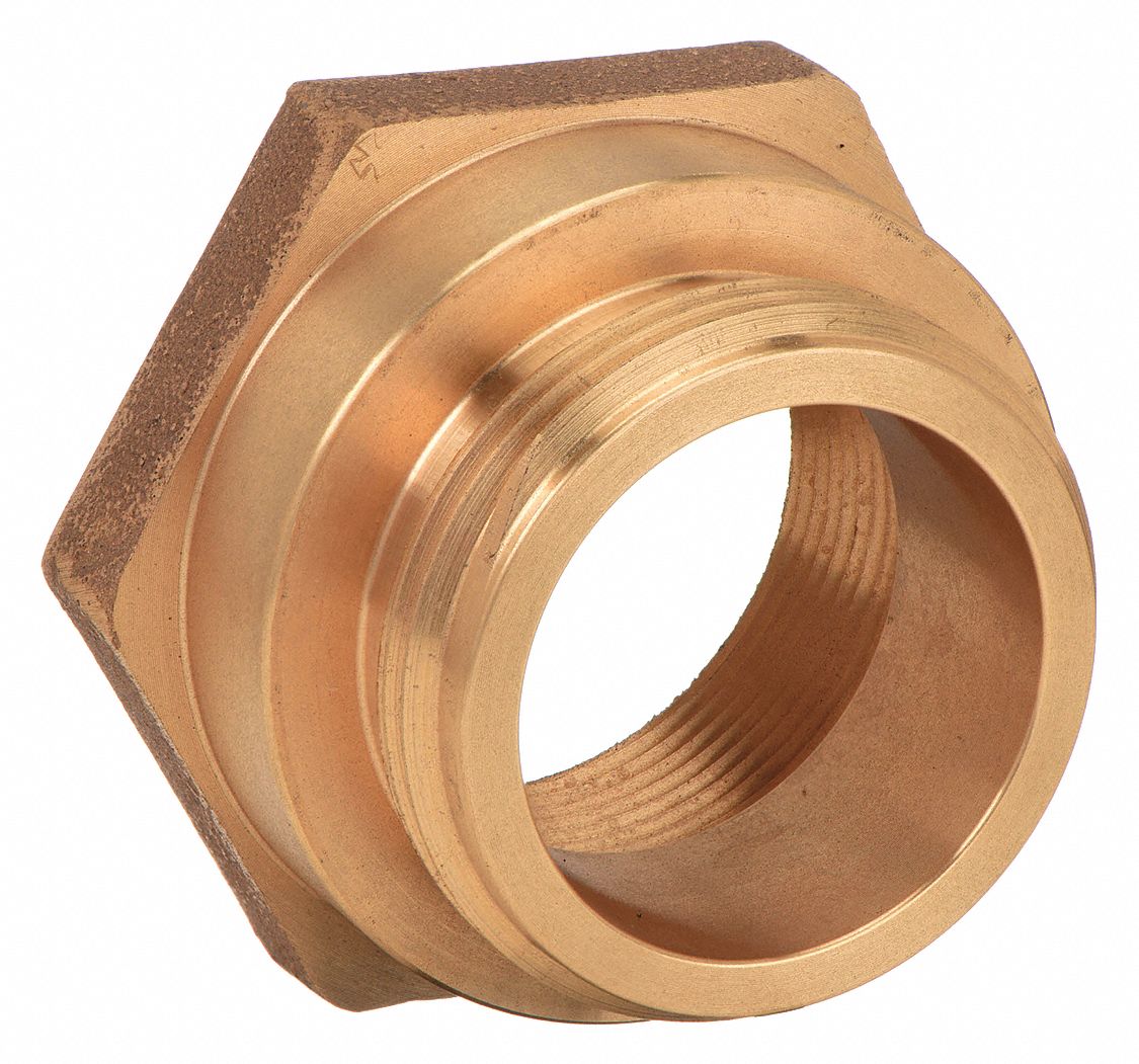 15Nb Brass Hex Nipple Restricted Orifice