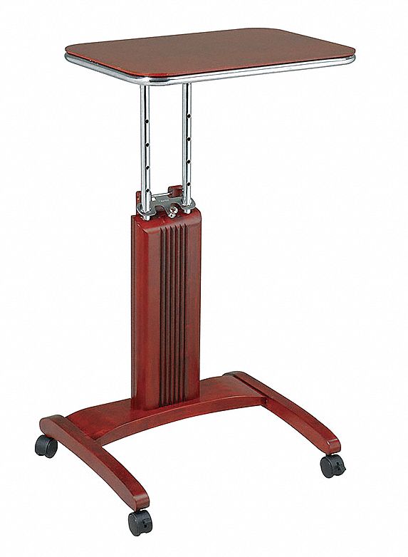 Laptop Cart,Wood,Cherry,20 In. H - Grainger