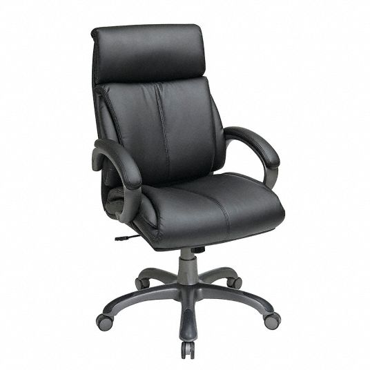 OFFICE STAR, Fixed Arm, Black, Executive Chair 15Z240ECH68807EC3
