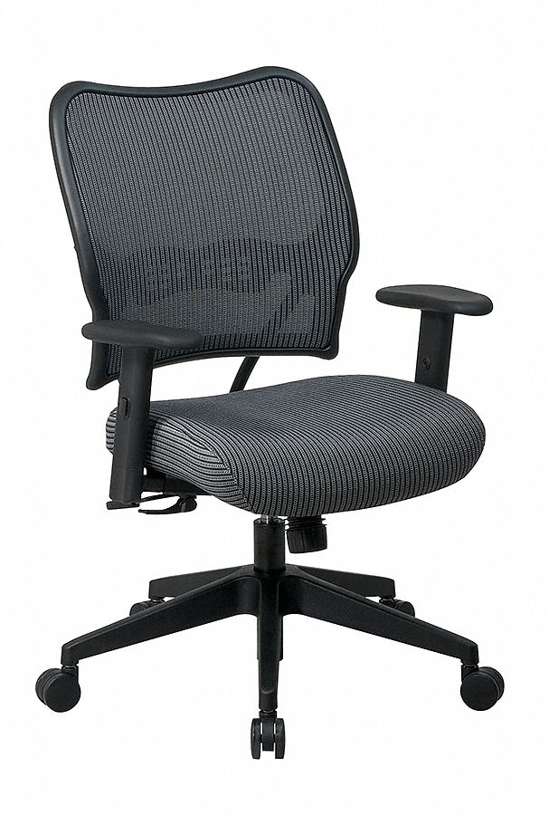 OFFICE STAR, Adj Arm, Brown, Desk Chair - 15Z295|13-V44N1WA - Grainger