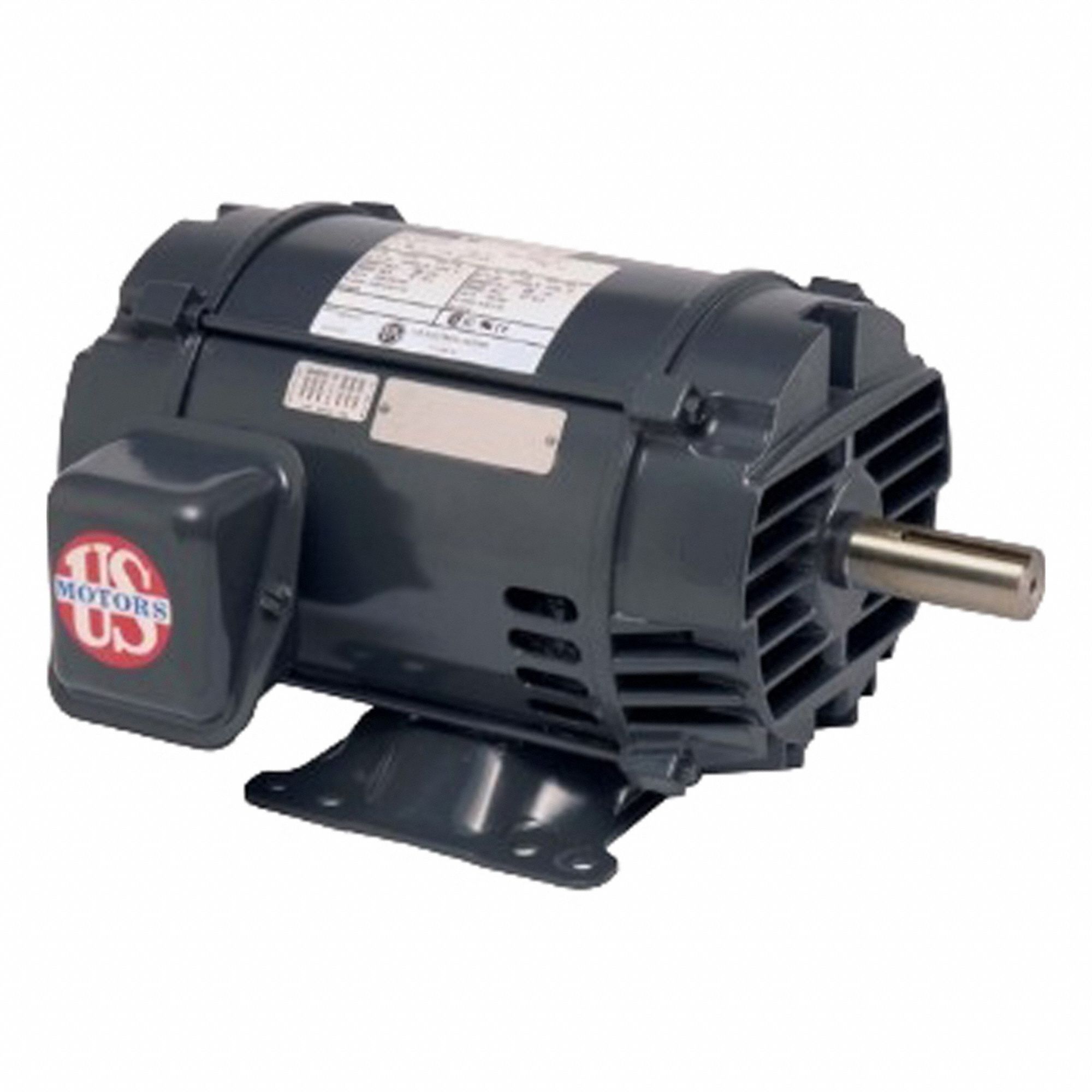 U.S. MOTORS Motor: Flange Mount, Open Drip Proof, 30 hp, 460V AC, 3,600 RPM, 284TS Frame Size (MPN HM16). Key specifications — Brand: U.S. MOTORS; Nameplate Voltage @ 60 Hz: 460V AC; Full Load Current @ 60 Hz: 69.0/34.0 A; Nameplate RPM @ 60 Hz: 3,600 RPM; Motor Enclosure: ODP.