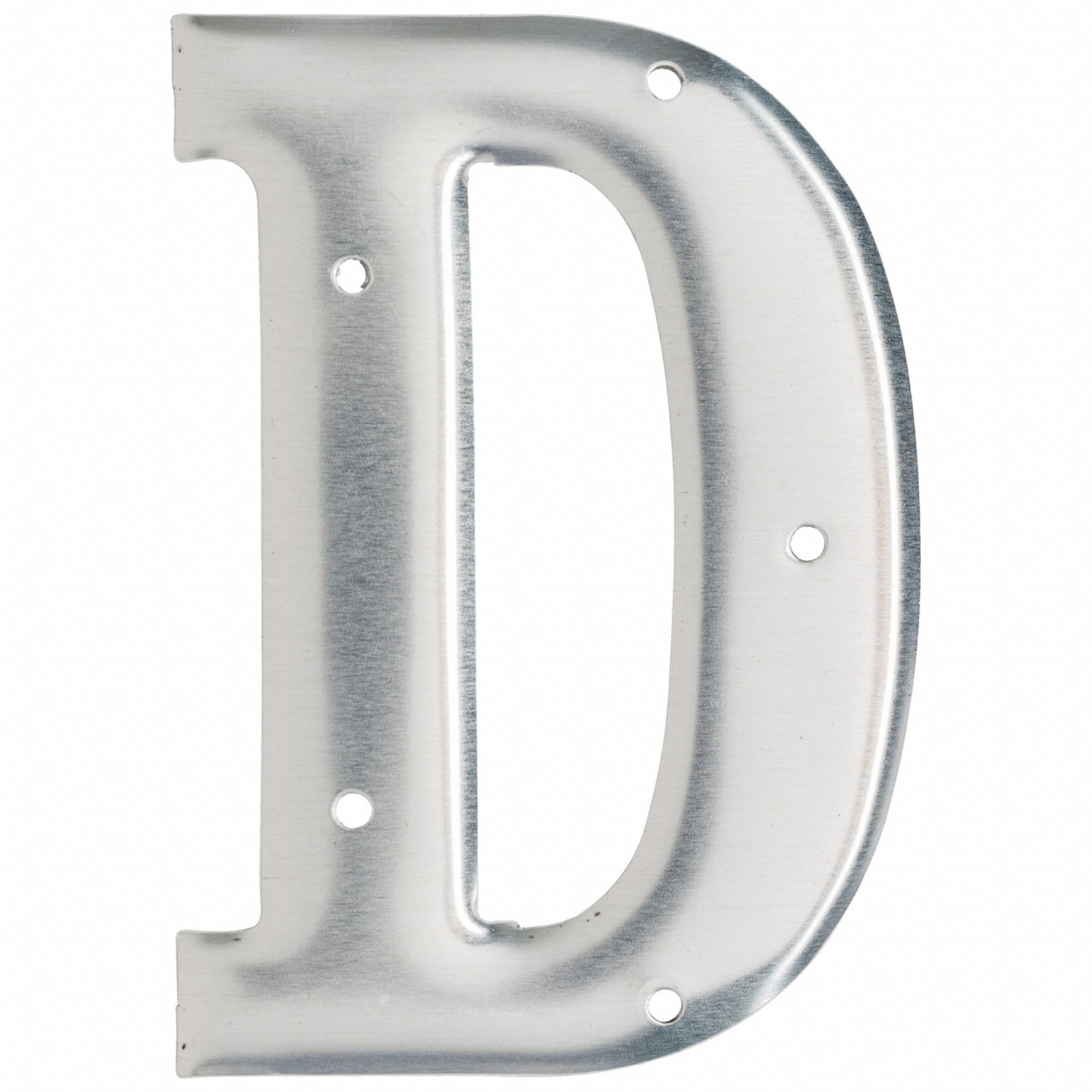 Letter Aluminum Roman 3 in H D PK10