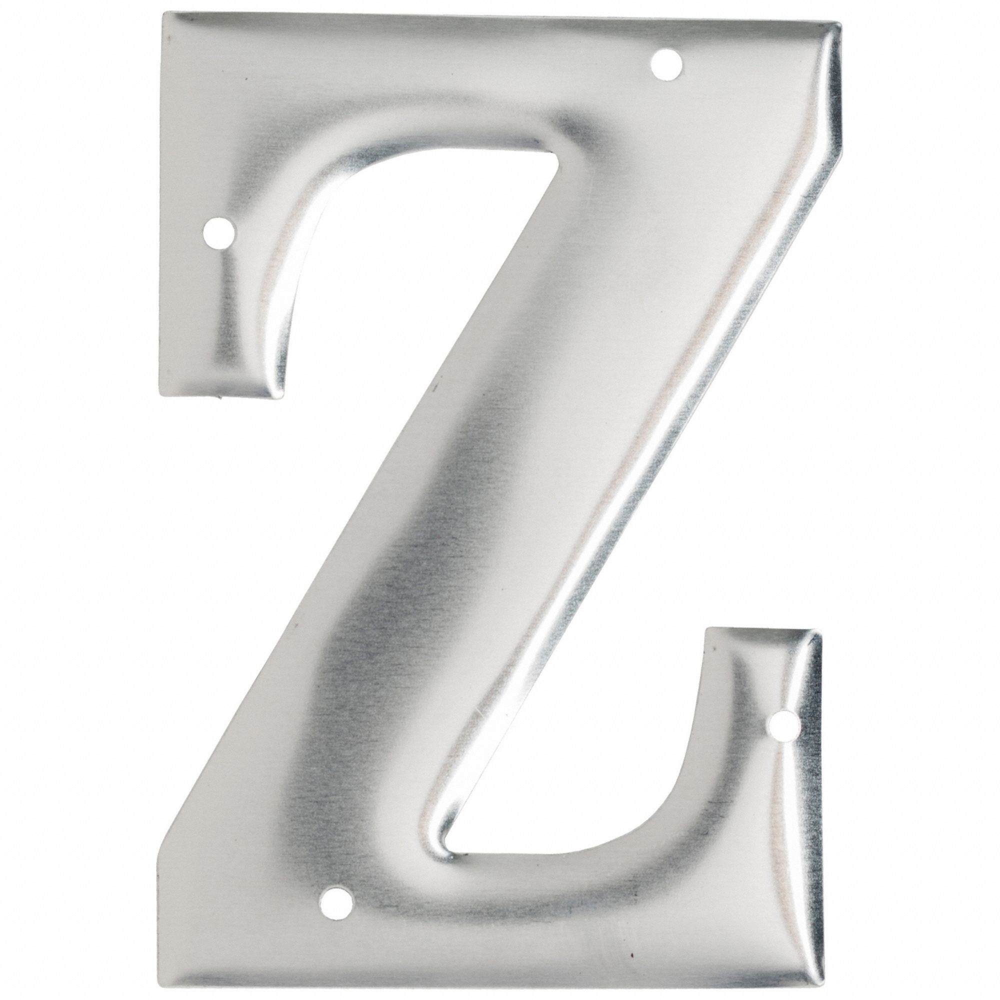Letter Aluminum Roman 3 in H Z PK10