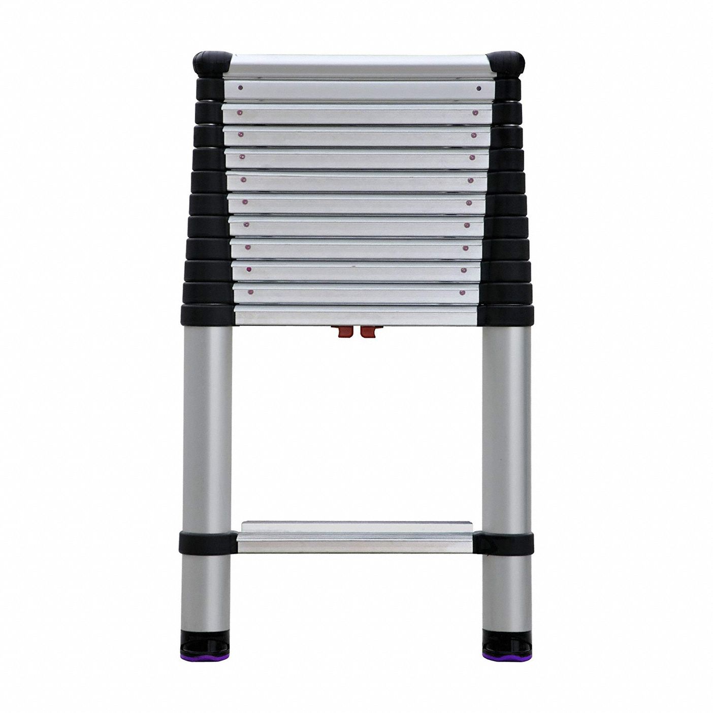 TELESTEPS Telescoping Ladder: 13 ft Ladder Size, Aluminum, 300 lb Load Capacity, 28 lb Wt (MPN 1600EP). Key specifications — Brand: TELESTEPS; Color: Silver.