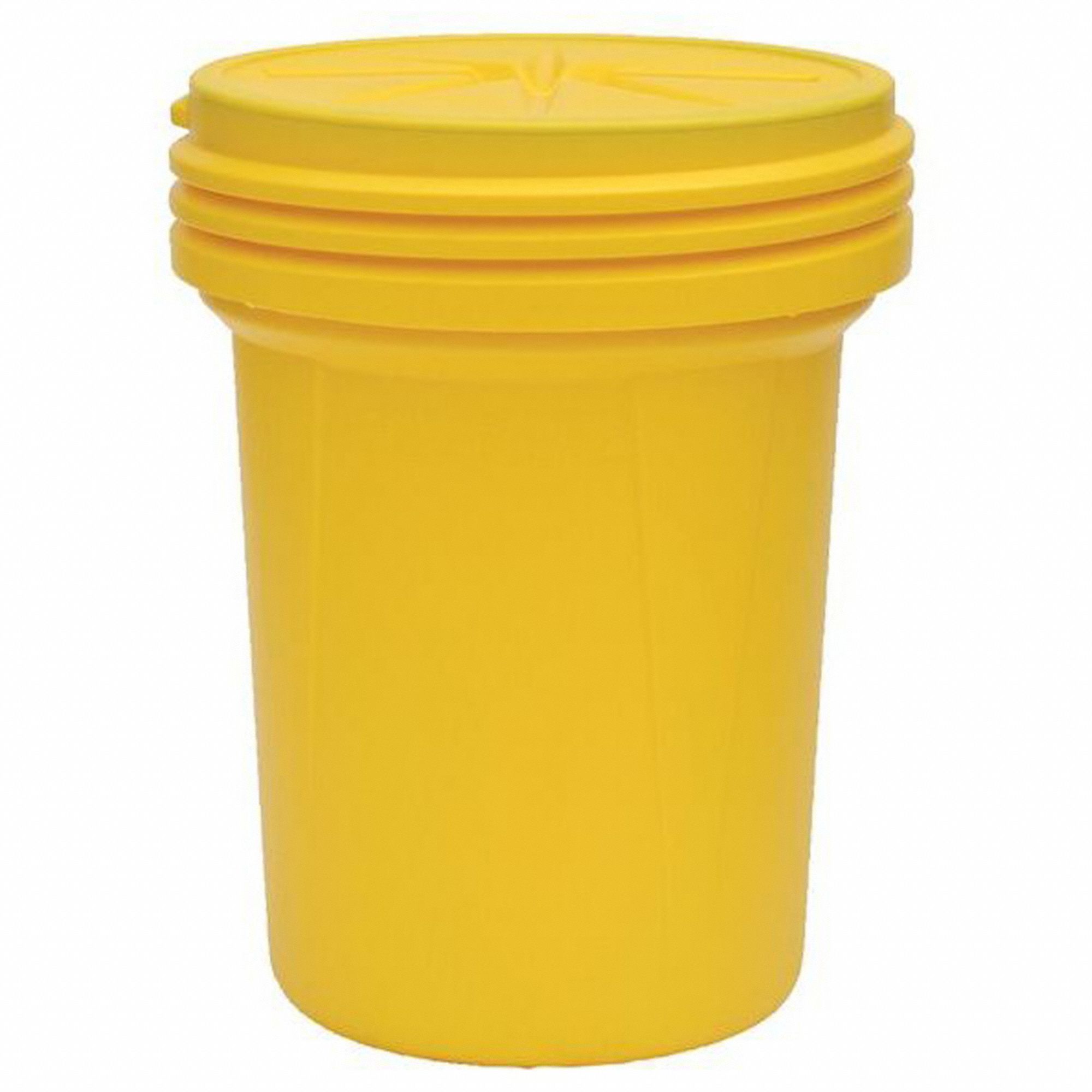 SALVAGE DRUM, HDPE, 30 GAL, SCREW-ON LID, UNLINED/NO INTERIOR COATING, 28¼ IN X 22½ IN