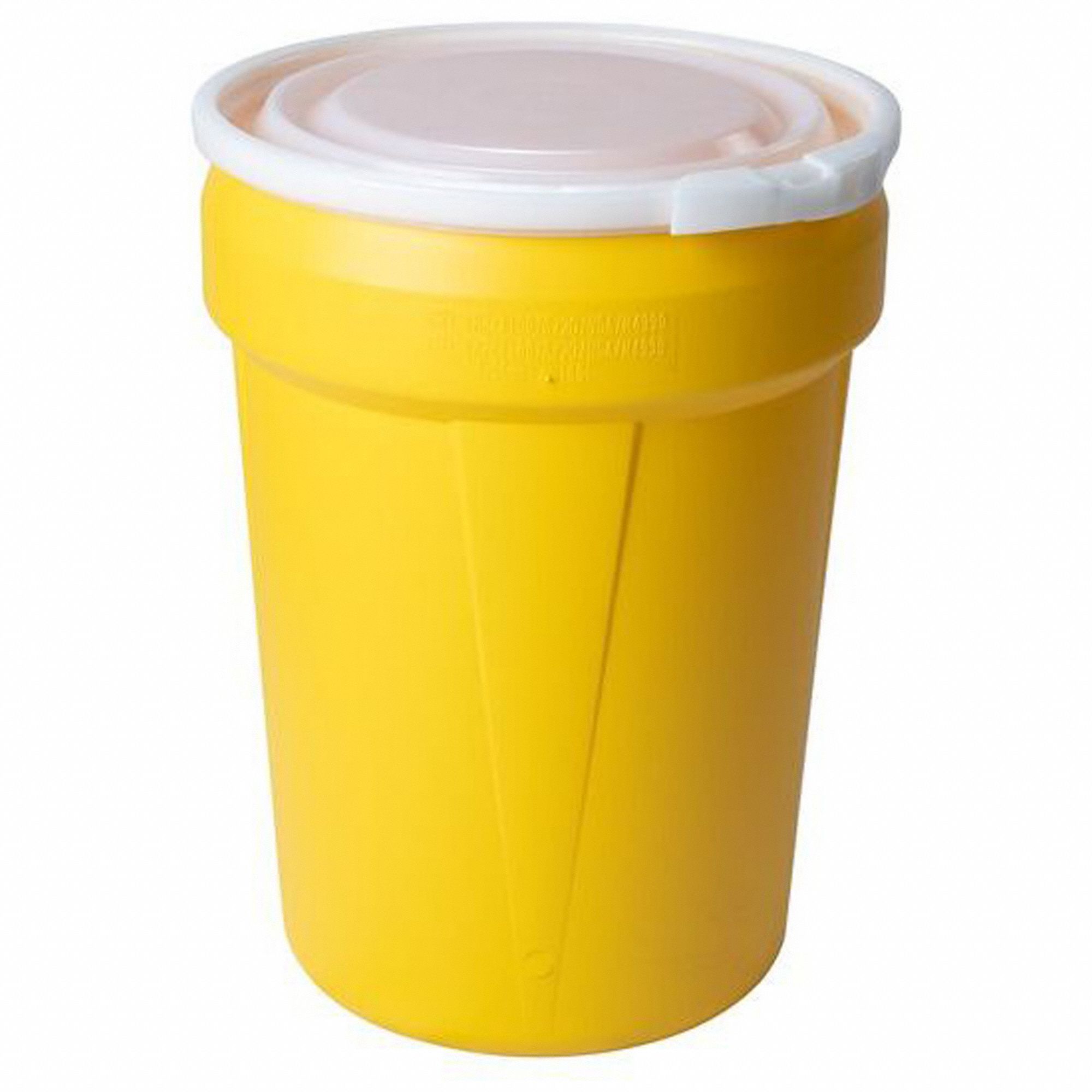OVERPACK DRUM, HDPE, 30 GAL, LEVER LOCK RING, UNLINED/NO INTERIOR COATING, PLASTIC