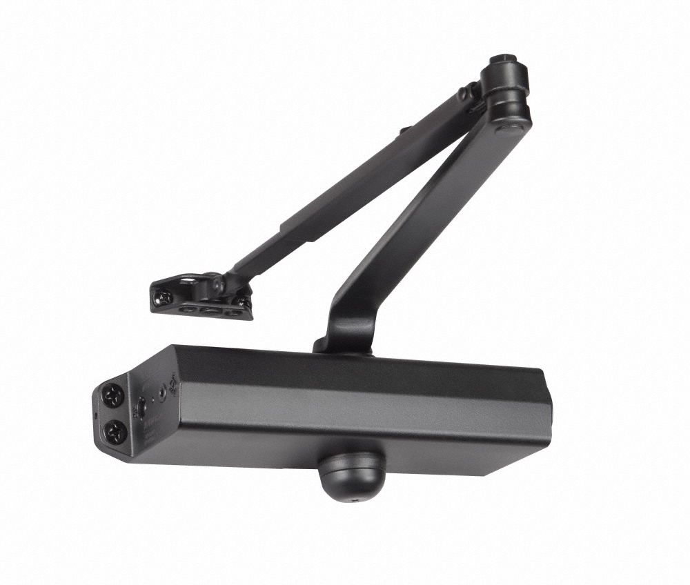 Door Closer: Parallel/Std/Top Frame Mounting Type, Grade 1 - Heavy Duty, Black
