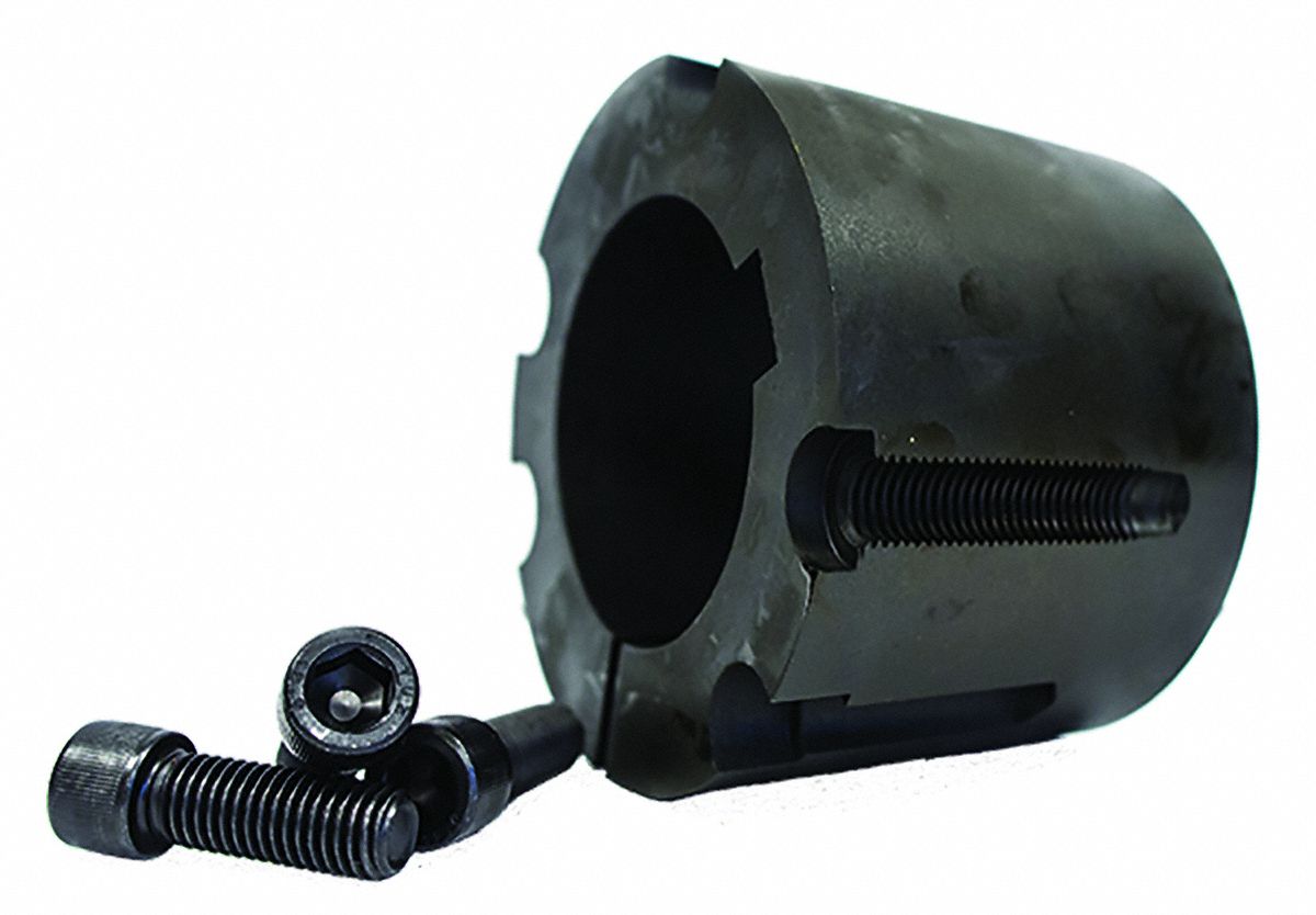 Taper Lock Bushing: 1310, 1 3/8 in Bore Dia, 1 in Overall Lg, 2 in Overall Dia, Inch