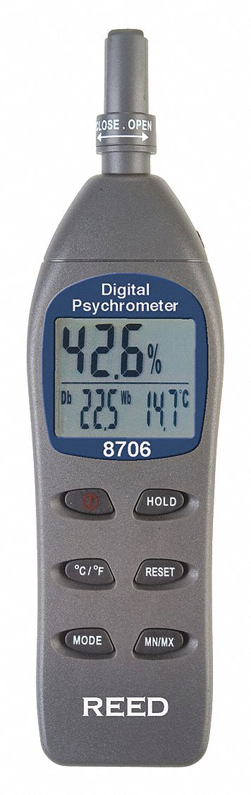 PSYCHROMETER DIGITAL 0-100 RH