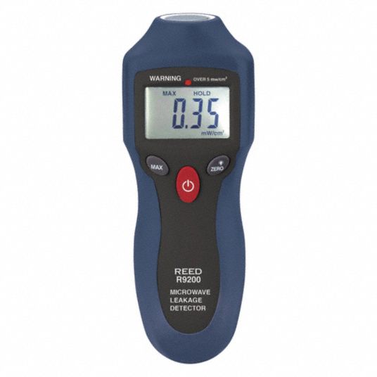 REED INSTRUMENTS Microwave Leakage Detector, 4 Digit LCD - 161C72|R9200 ...