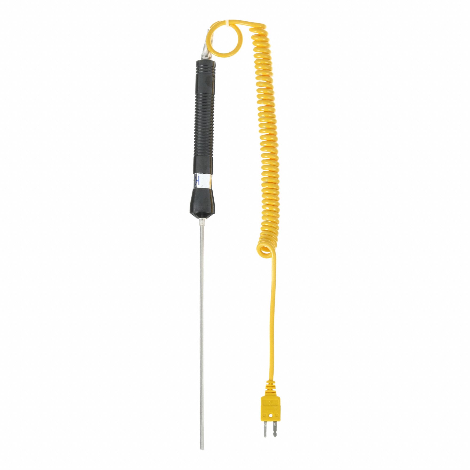THERMOCOUPLE BEAD PROBE, TYPE K, MINI PLUG, STRAIGHT HANDLE