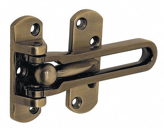 TOOLCRAFT Pasador Abatible,Latón Pulido,8-1/2" An - Pestillos para