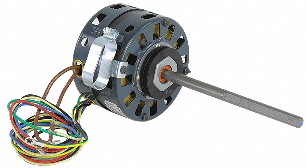 Motor, 0.06 HP, 277V, 1350 rpm, 3 Speed: Fits McQuay/Daikin Brand