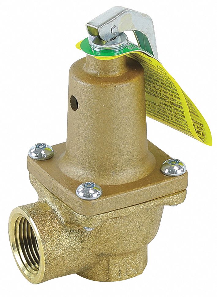 Pressure Safety Relief Valve 3/4 75 psi 