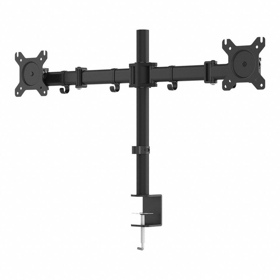 Dual Monitor Arm Steel, Aluminum
