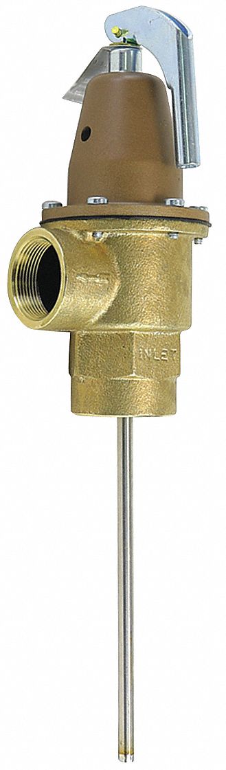 Watts Section Xiii Asme Section Fnptf X Fnptf Pressure Safety Relief Valve 162a13 0121604