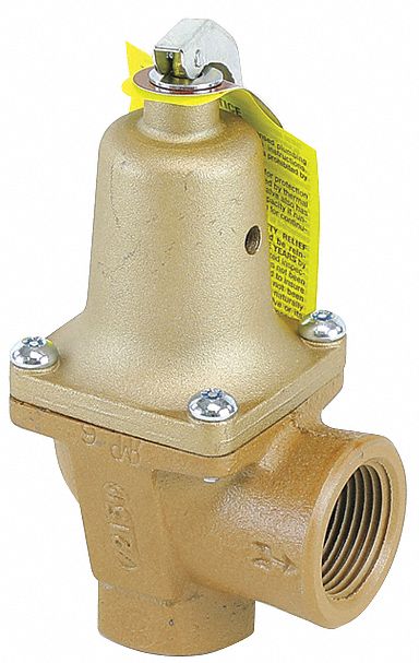 Pressure Safety Relief Valve 3/4 75 psi