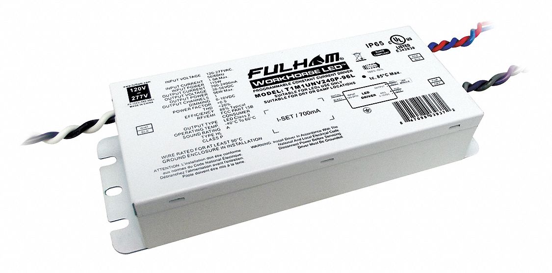 LED Driver 120 to 277VAC 30 to 56VDC