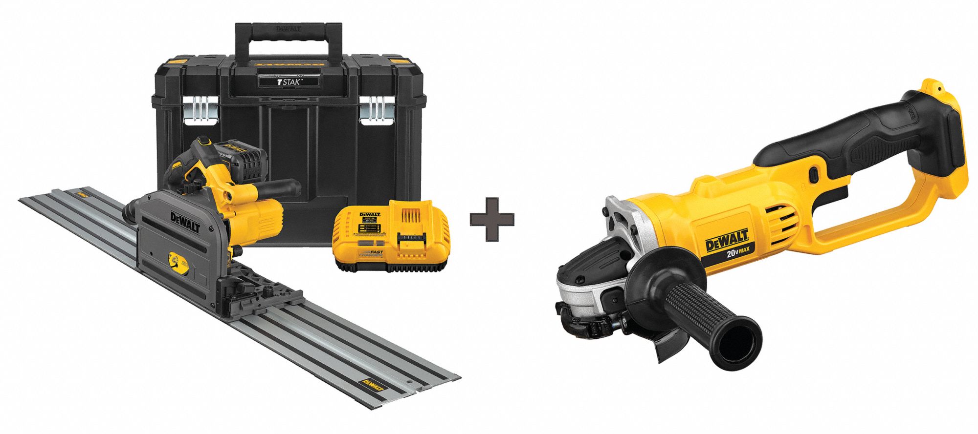 DEWALT Track Saw Kit 60V DC Volt FLEXVOLT 2 Batteries Included