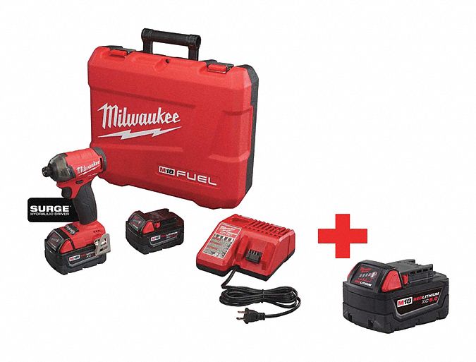 3,000 RPM Free Speed, 4,000 Impacts per Minute, Hex Hydraulic Driver