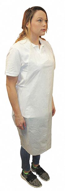 Disposable Aprons White PK1000