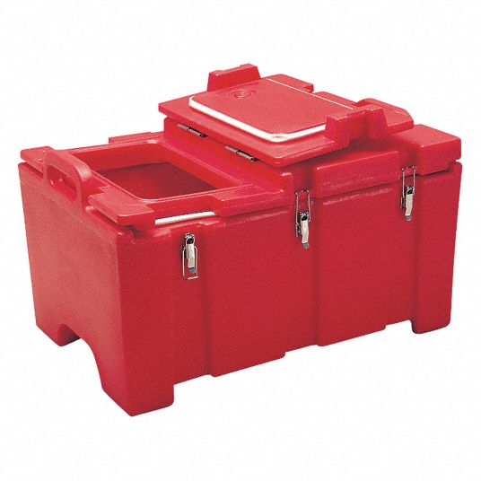 CAMBRO, Red, Food Transport Container - 163K62|EA100MPCHL158 - Grainger