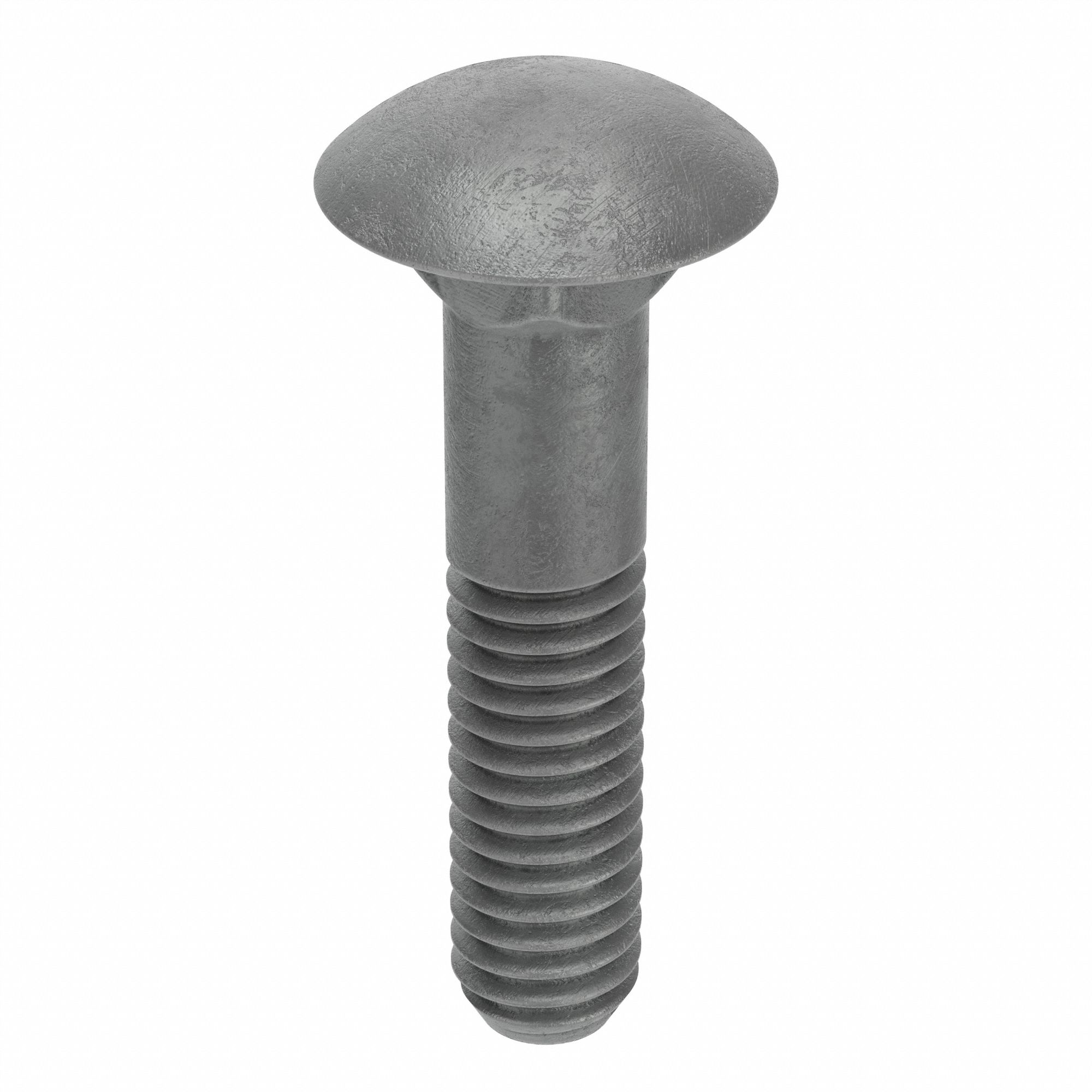 CARRIAGE BOLT, SQUARE, STEEL, GRADE 2, HOT DIPPED GALVANIZED, 5/16"-18 THREAD, INCH, 100 PK