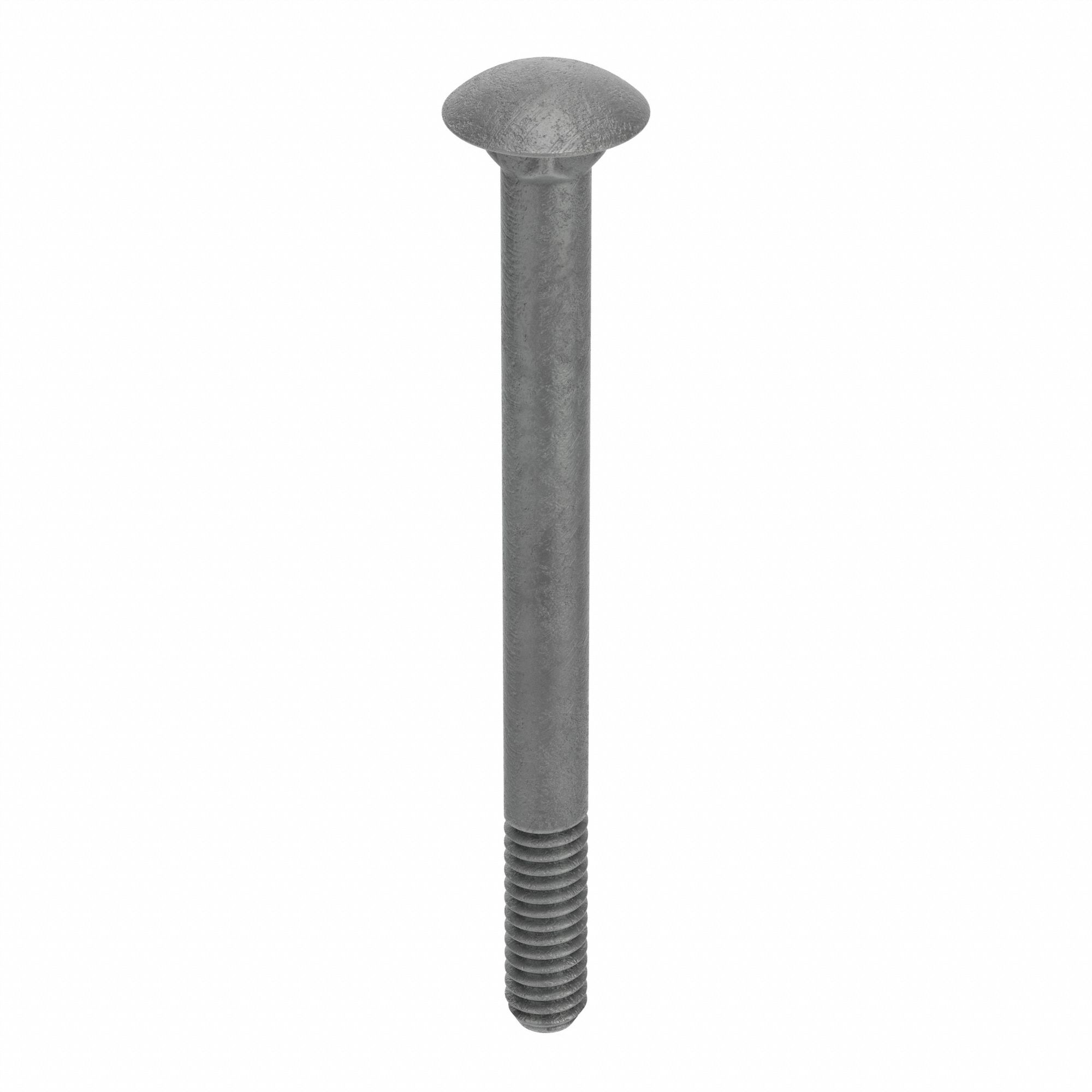 CARRIAGE BOLT, SQUARE, STEEL, GRADE 2, HOT DIPPED GALVANIZED, 5/16"-18 THREAD, INCH, 50 PK