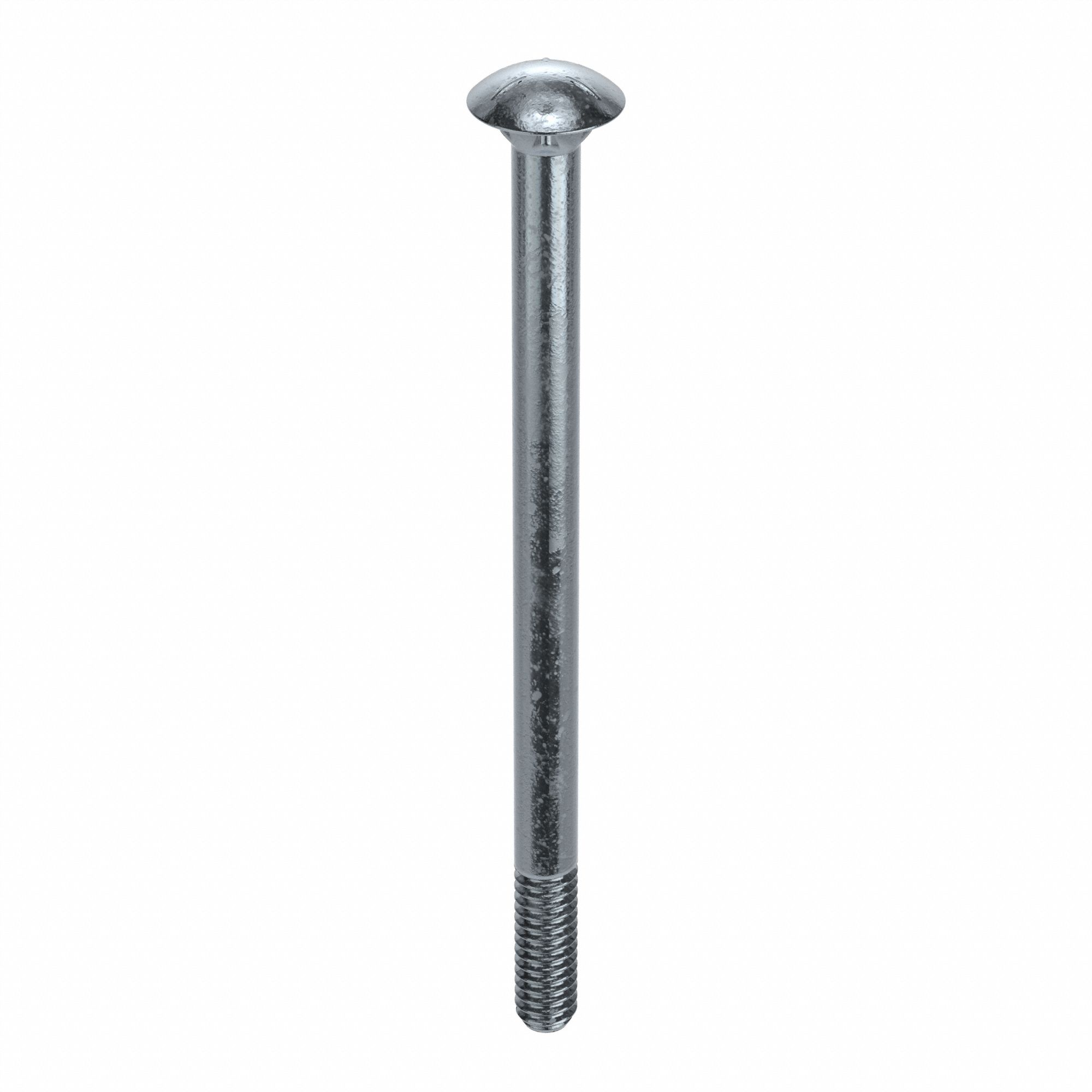 CARRIAGE BOLT, SQUARE, STEEL, GRADE 5, ZINC PLATED, ¼