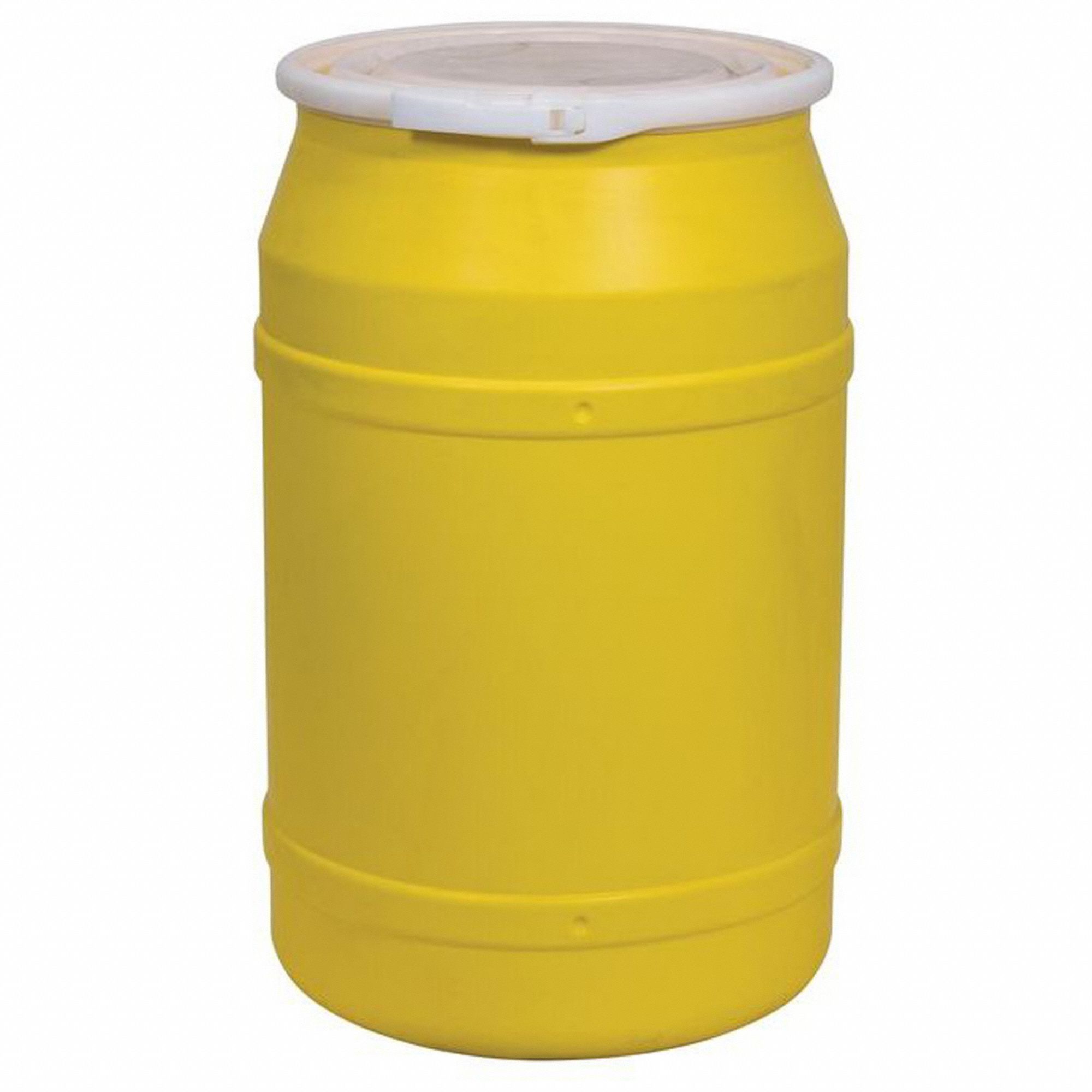 TRANSPORT DRUM, HDPE, 55 GAL, LEVER LOCK RING, UNLINED/NO INTERIOR COATING, PLASTIC, PLASTIC