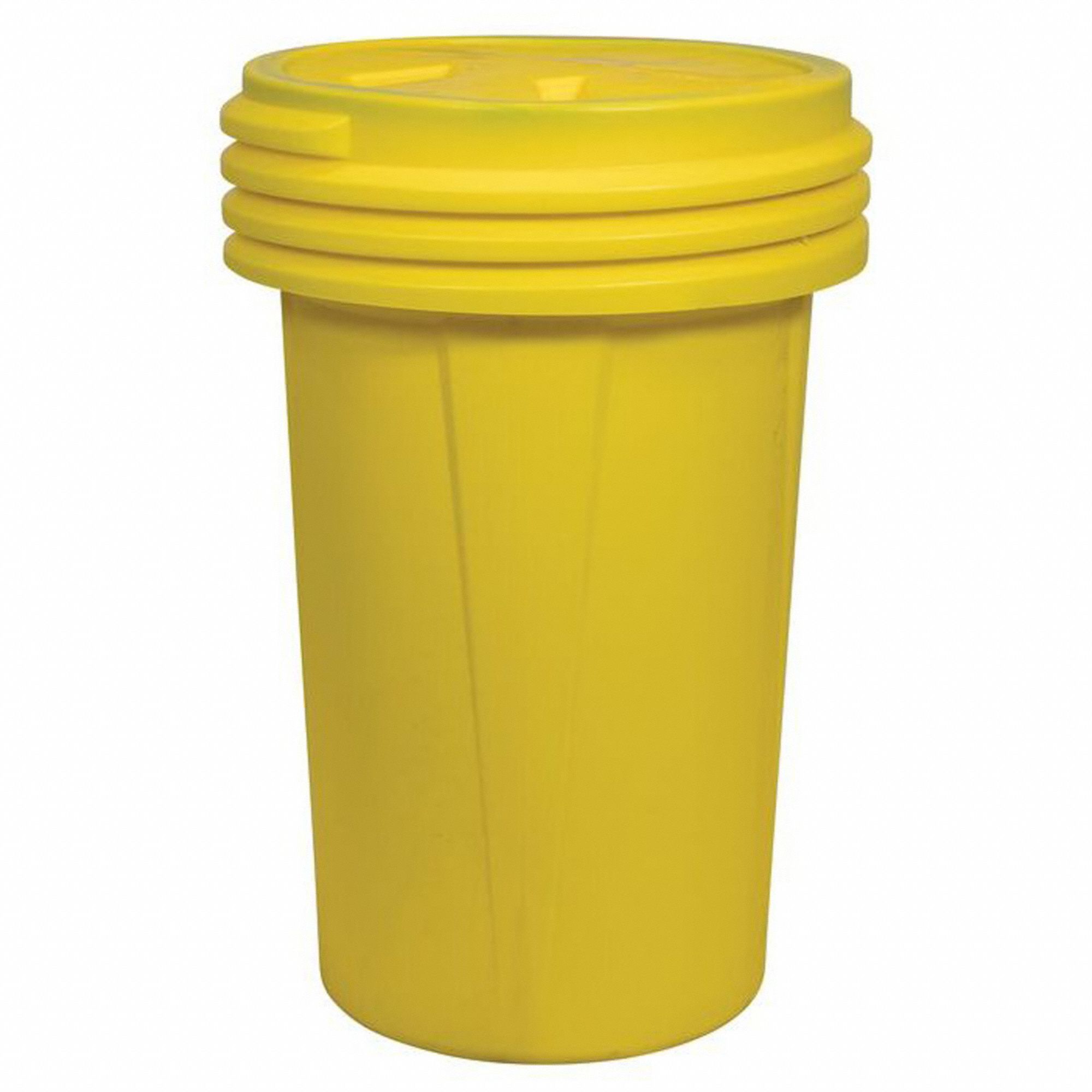 OVERPACK DRUM, HDPE, 55 GAL, SCREW-ON LID, UNLINED/NO INTERIOR COATING, 40 IN X 26½ IN